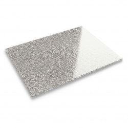 Płyta akrylowa PMMA - 3mm - 400x600mm - Glitter Silver - 1szt.