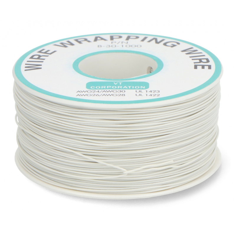 Drát z PVC 0,25 mm - bílý - role 200 m