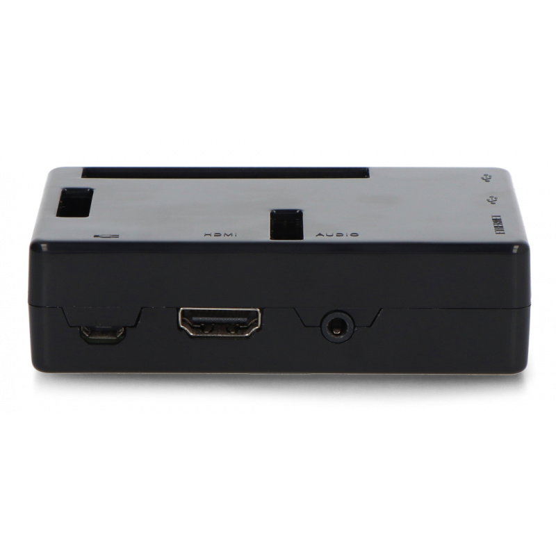 Pouzdro Cube Raspberry Pi Model 3B + / 3B / 2B - černé