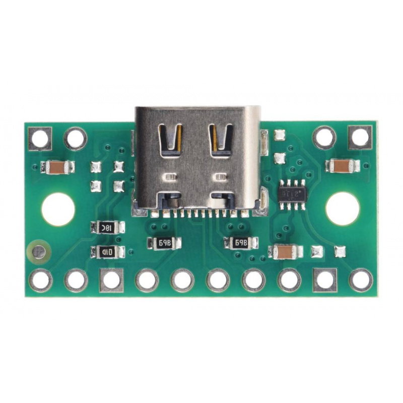 TPS2116 Power Multiplexer Carrier with USB Type-C Connector