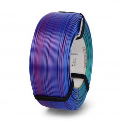 FILAMENT 3D Refill PLA Magic Silk AURORA Blue-Purple-Green 1kg