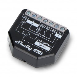 Przekaźnik SHELLY 2PM Gen4 Zigbee Matter 2-kanałowy