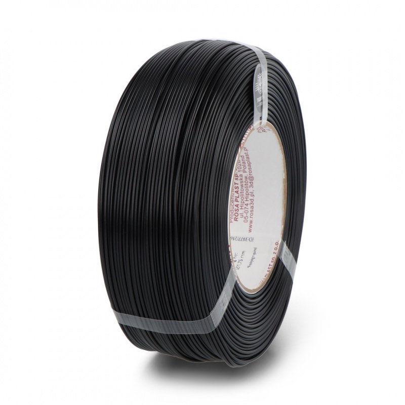FILAMENT 3D ReFill PLA Starter Black 1,75mm 1kg