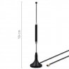 Qoltec Antena 4G LTE z podstawą magnetyczną| 5dBi | dookólna | - zdjęcie 4