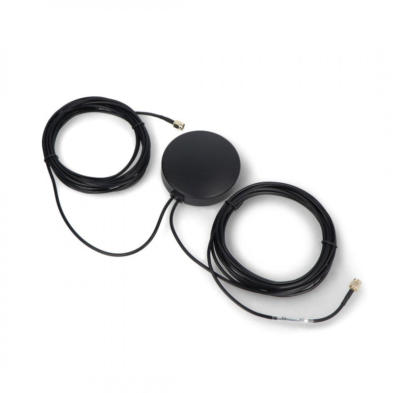 Qoltec Antena GPS + 4G, GLONASS dookólna | 28dBi | 50W | 2 x