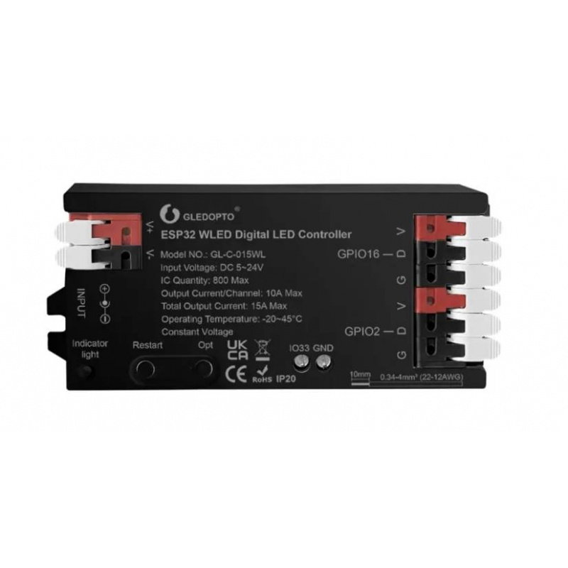 Controller for LED Strip - ESP32