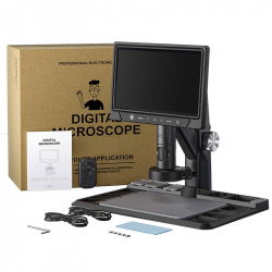 MIKROSKOP CYFROWY Z PRZYBLIŻENIEM 1600x 12MP 28LED EKRAN HD IPS