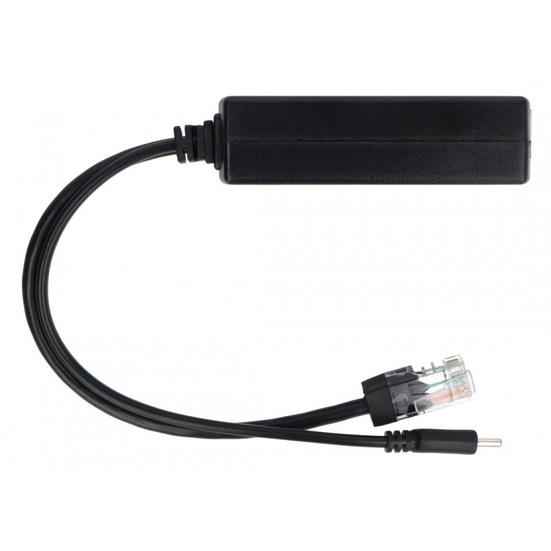 Power-over-Ethernet adapter