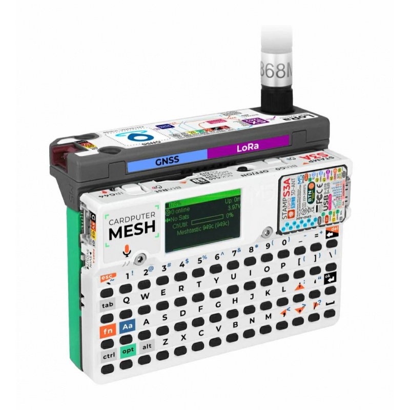 Cardputer Mesh Kit for Meshtastic (ESP32-S3)