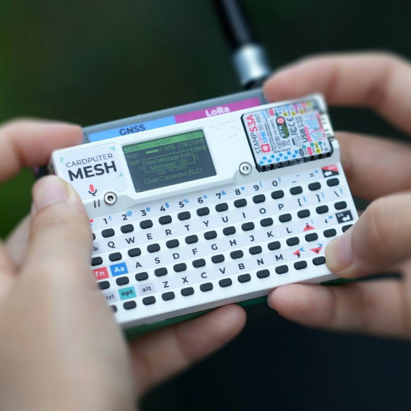 Cardputer Mesh Kit for Meshtastic (ESP32-S3)