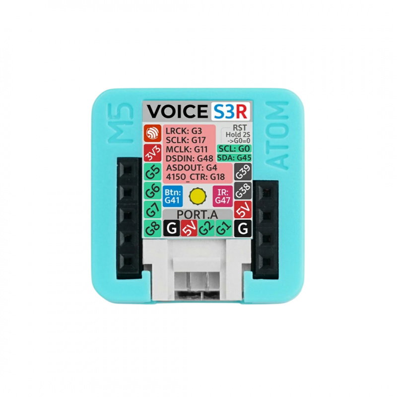 Atom VoiceS3R - programovatelný reproduktor - ESP32 - M5Stack