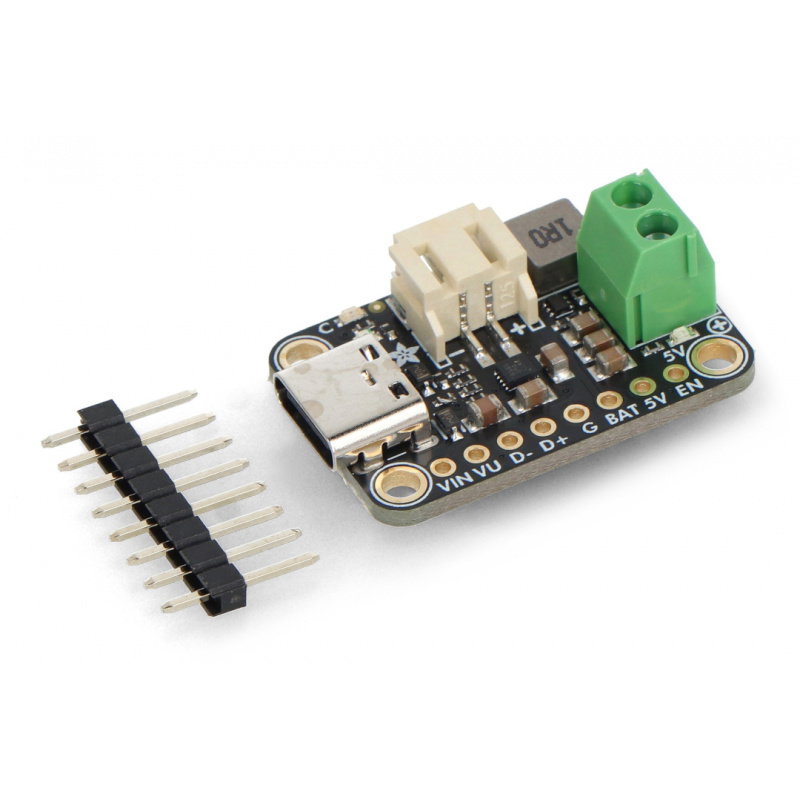Adafruit bq25185 USB / DC / Solar Charger with 5V Boost Board