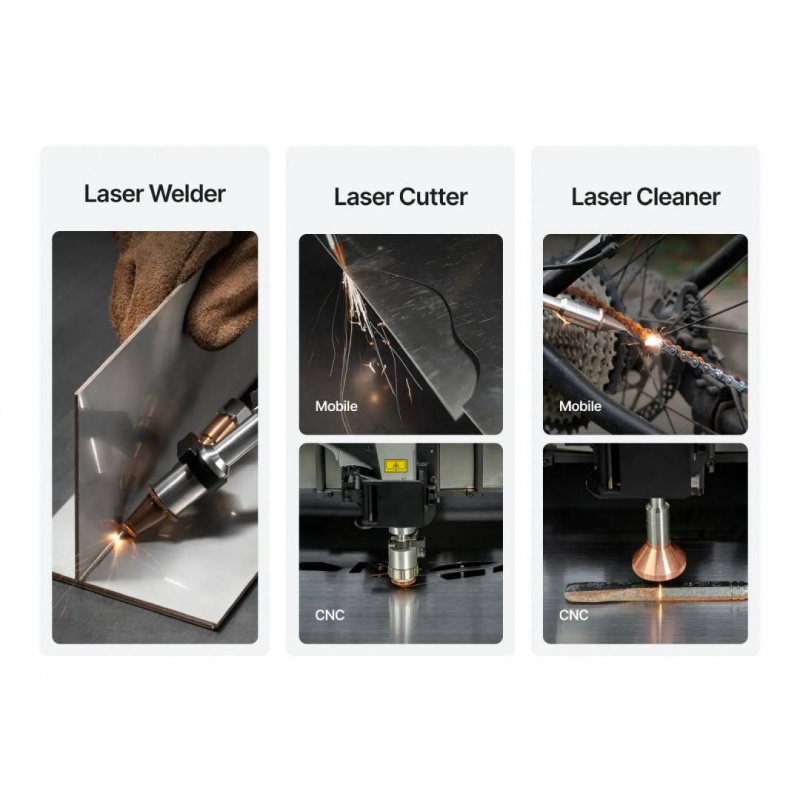 xTool MetalFab Laser Welder and CNC Cutter 800W