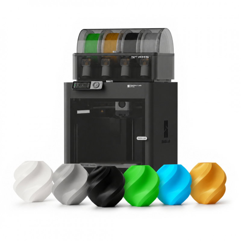 Balení - kombinovaná 3D tiskárna Bambu Lab P1S + 6x PLA filament