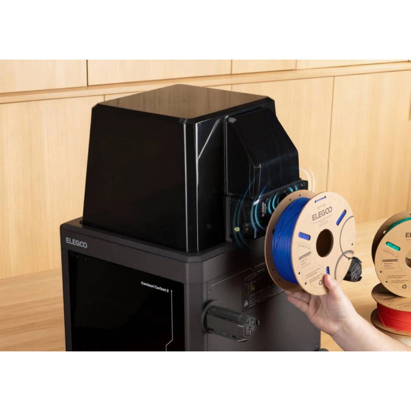 Elegoo PLA Neon Green 1,75 mm / 1000 g Paper Spool(RFID) 1KG