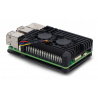 Obudowa do Raspberry Pi 5 z dwoma wentylatorami - aluminiowa - - zdjęcie 3