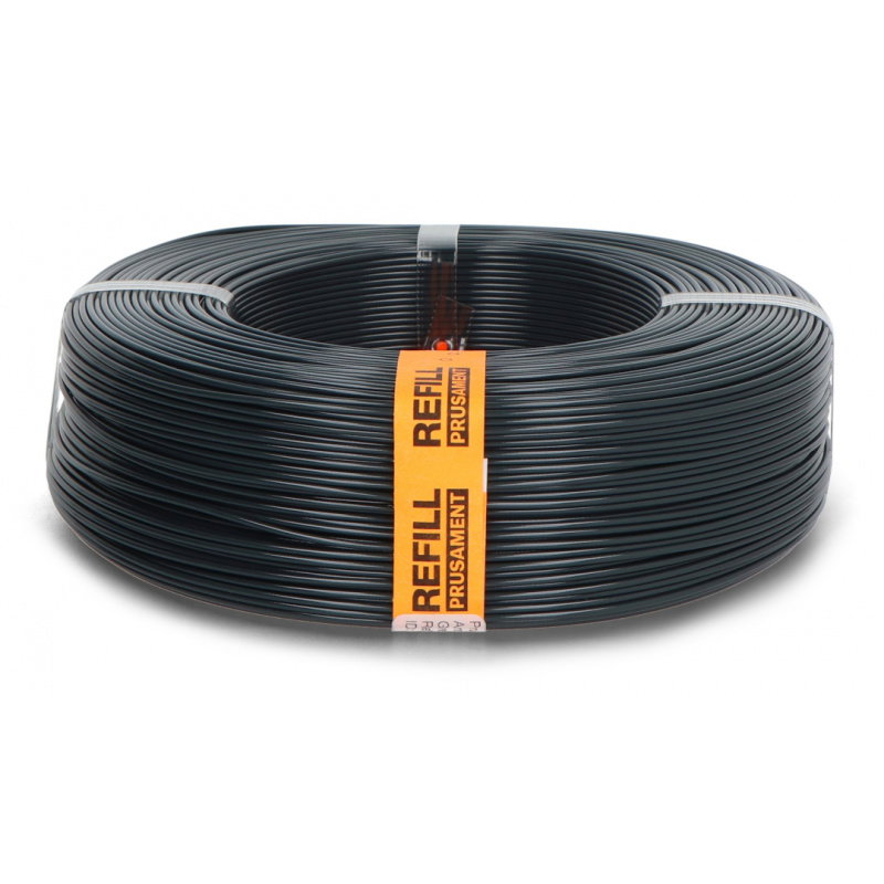 Náhradní struna Prusa PETG 1,75 mm 0,9 kg - antracitově šedá