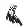 Rozdzielacz z 1 do 5, gniazdo jack 3.5mm Shelly akcesorium do - zdjęcie 2
