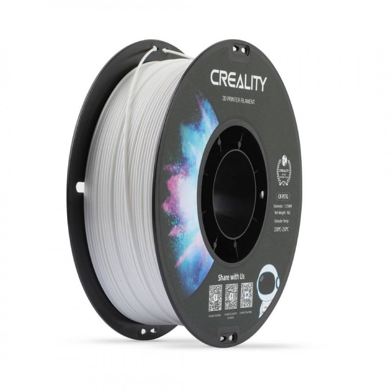 Creality CR-PETG filament 1,75mm 1kg - Bílá