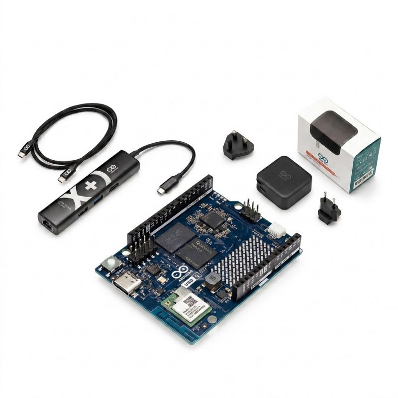 Arduino Uno Q 4GB Accessories Bundle