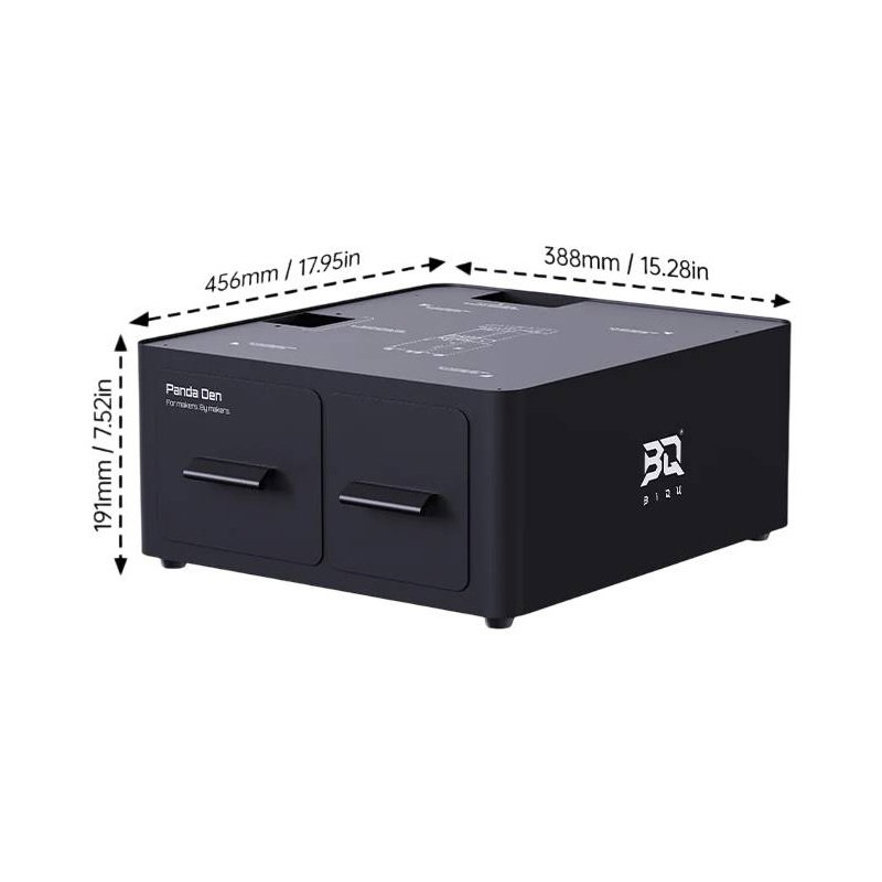 BIQU Panda Den Air - organizér s odpadkovou nádobou pro 3D