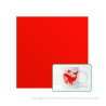 Odstranitelná vinylová fólie matná 300x300mm - Bambu Lab - Red - 10 ks. - YG012