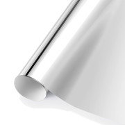 Nažehlovací fólie (flex) chromová 300x300mm - Bambu Lab - Chrome Foil Silver - 10 ks. - YG010