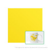 Odstranitelná vinylová fólie matná 300x300mm - Bambu Lab - Lemon Yellow - 10 ks. - YG014