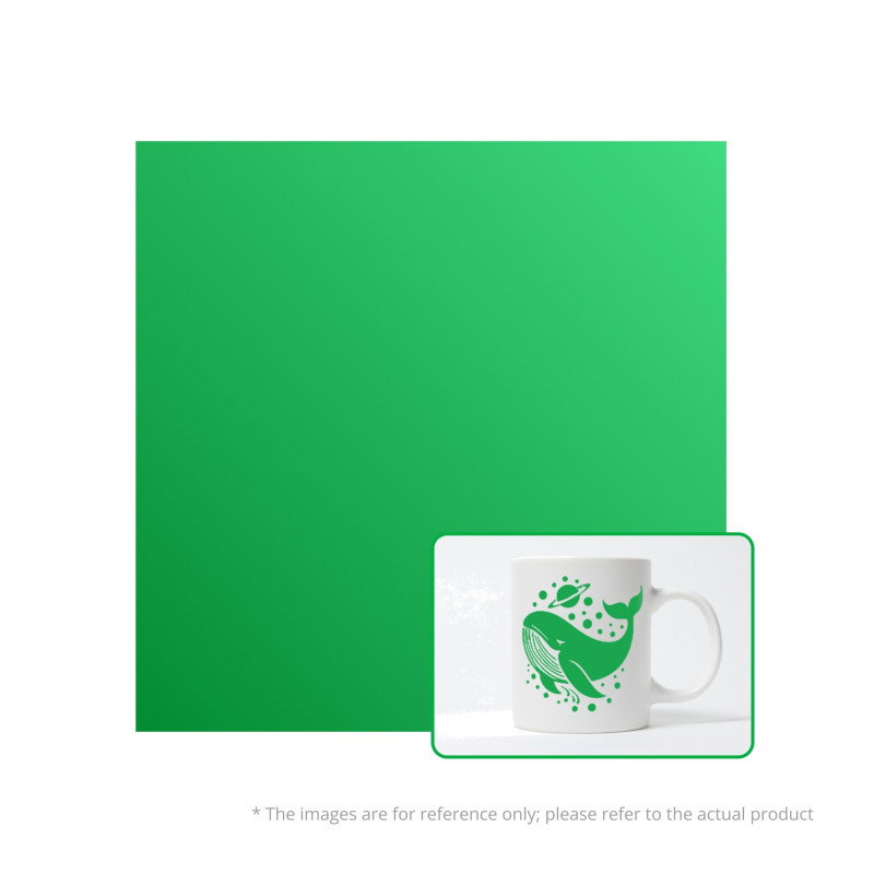 Odstranitelná vinylová fólie matná 300x300mm - Bambu Lab - Green - 10 ks. - YG015