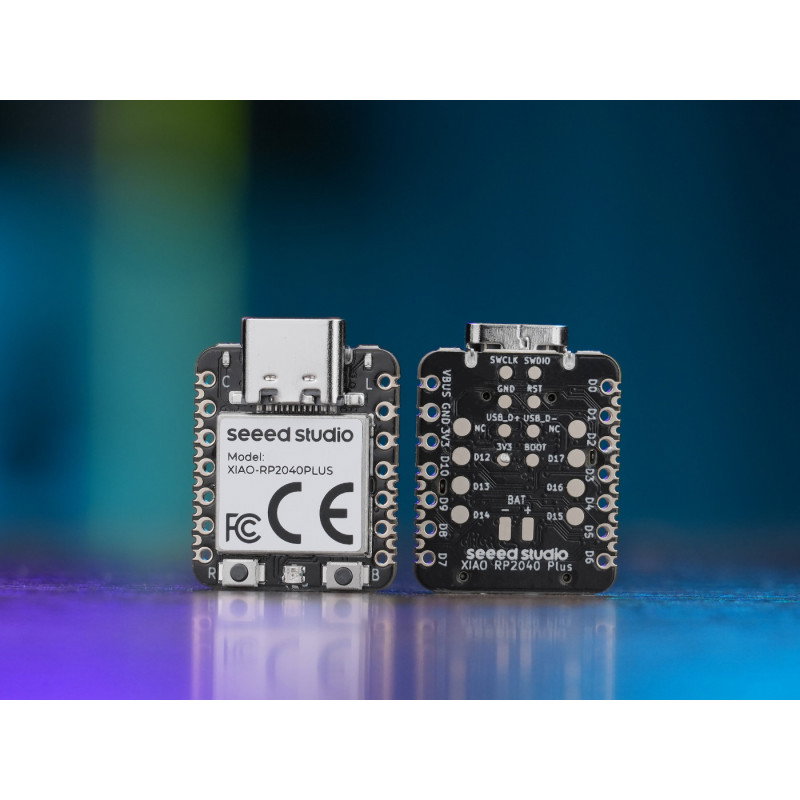Seeed Xiao RP2040 Plus - 26 GPIO/nabíjení Li-ion - Arduino/MicroPython - Seeedstudio 100059977