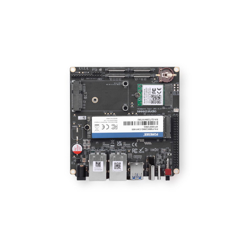 reComputer Super J401 NX Bundle - Nvidia Jetson Orin NX 16GB RAM + 256GB NVMe - bez krytu - Seeedstudio 100029661