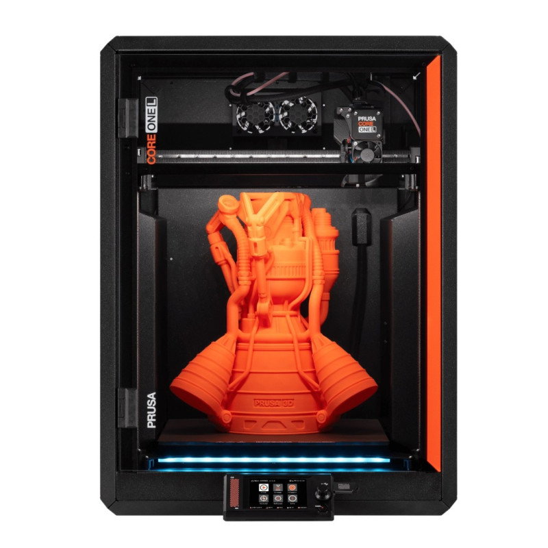 3D tiskárna - Original Prusa CORE One L - sestavená - Critical Infrastructure Edition - se šifrovaným USB diskem 30 GB