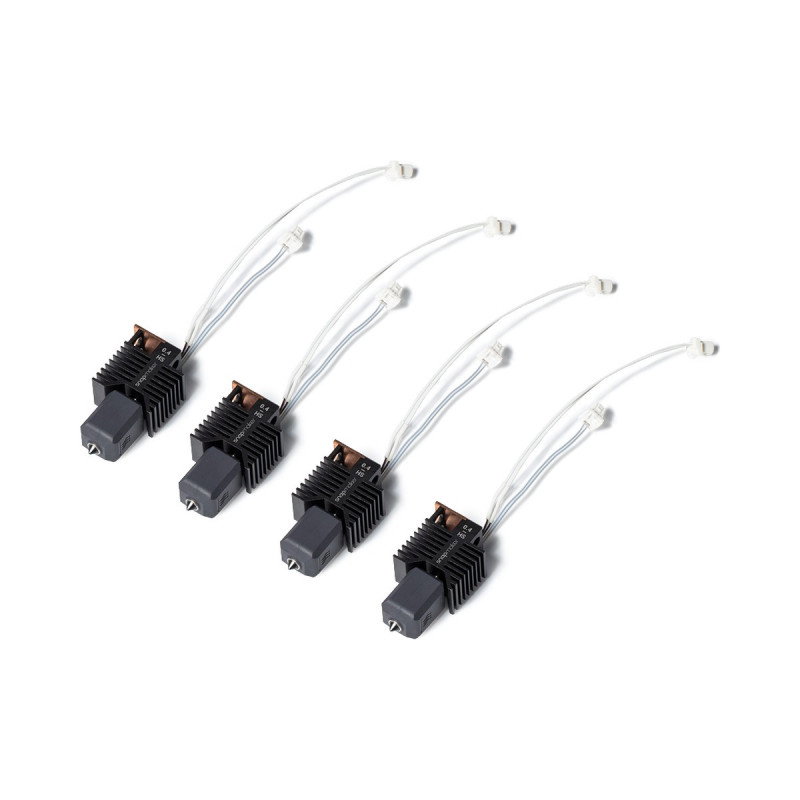 Hotend s tryskou z kalené oceli pro 3D tiskárnu Snapmaker U1 - 0,4 mm - 4 ks