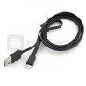 USB A - microUSB foukací kabel - 1 m - zdjęcie 1