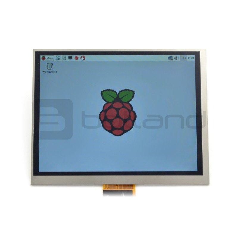 8 "obrazovka TFT 1024x768 s napájením pro Raspberry Pi