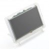 Průhledné pouzdro pro Raspberry Pi 2 / B + a TFT 5 "LCD obrazovku - zdjęcie 2