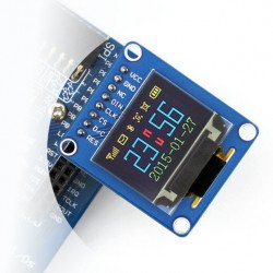 OLED grafická barva 0,95 "96x64px - SPI