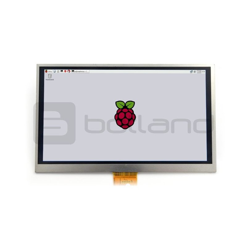 IPS obrazovka 10 "1024x600 s napájením pro Raspberry Pi
