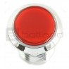 Tlačítko 3,3 cm - červené podsvícení - zdjęcie 1