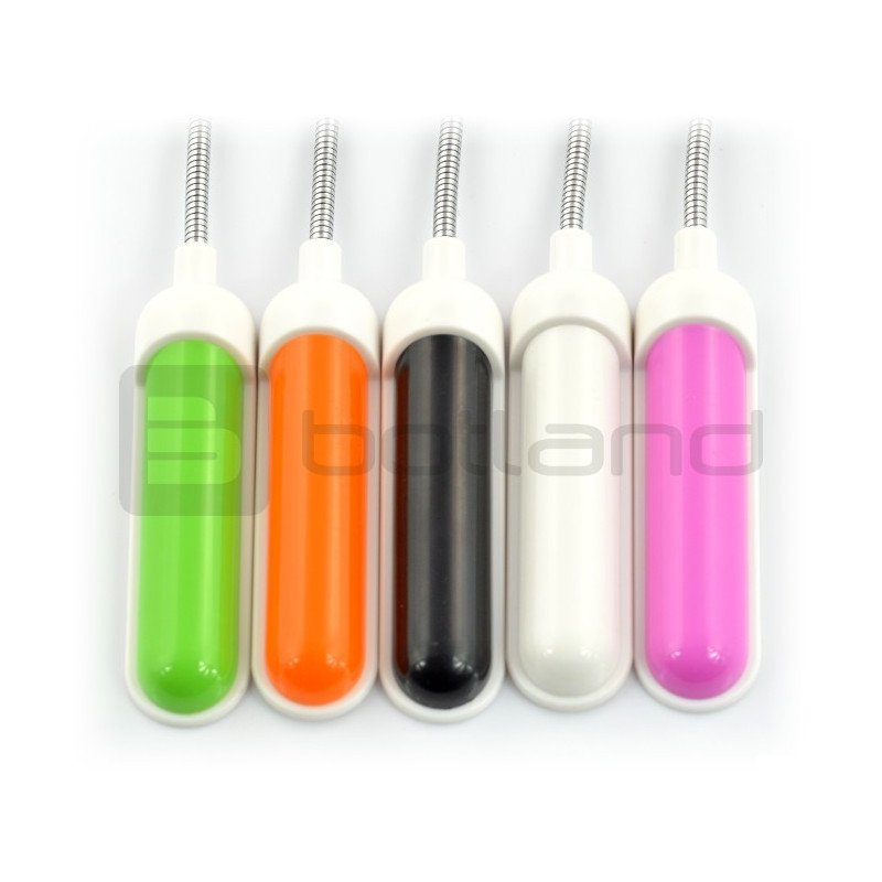 7 flexibilních LED lamp pro USB - různé barvy