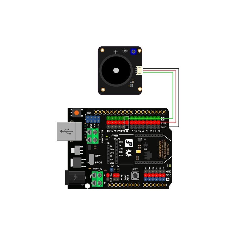 Reproduktor s digitálním rozhraním - modul DFRobot