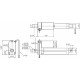 Lineární pohon LACT10-12V-20 500N 13 mm / s zdvih 12 - 25 cm