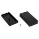 Plastové pouzdro Kradex Z7A - 106x55x31,5mm černé Plastové pouzdro Kradex Z7A - 106x55x31,5mm černé