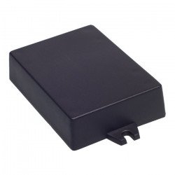 Plastové pouzdro Kradex Z53U - 90x65x22mm černé s úchyty