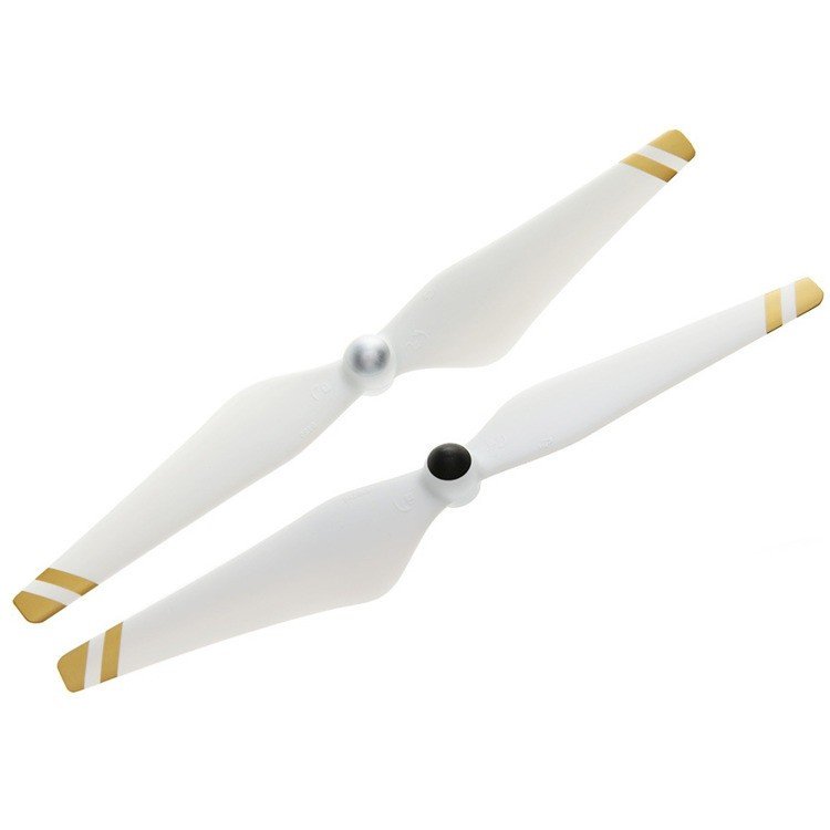 Vrtule pro DJI Phantom 3 bílé a zlaté - originální 2 ks.