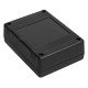 Plastové pouzdro Kradex Z80 - 120x90x38mm černé Plastové pouzdro Kradex Z80 - 120x90x38mm černé