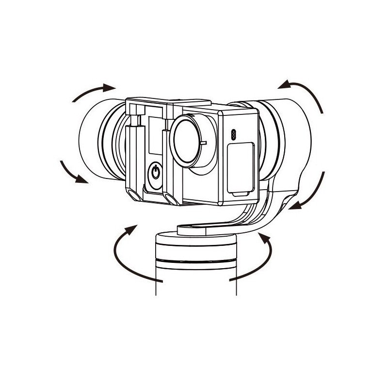 Ruční stabilizátor gimbal pro kamery GoPro Feiyu-Tech G4QD