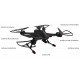 Drone quadrocopter OverMax X-Bee drone 5.2 WiFi 2.4GHz s FPV kamerou - 62cm + obrazovka + 2 další baterie