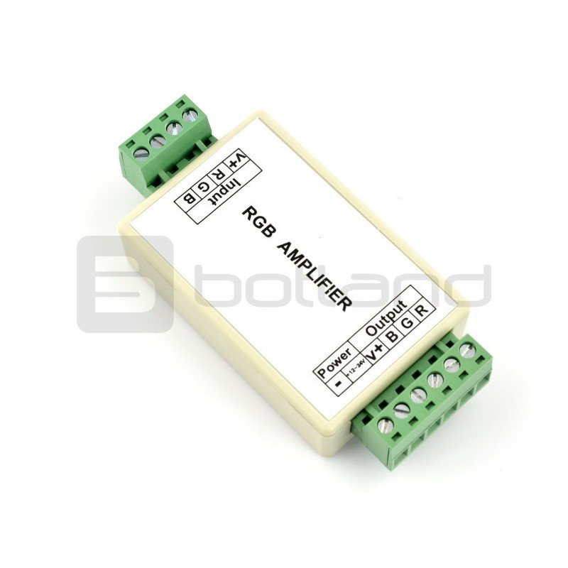 RGB zesilovač pro LED pásky - 4A