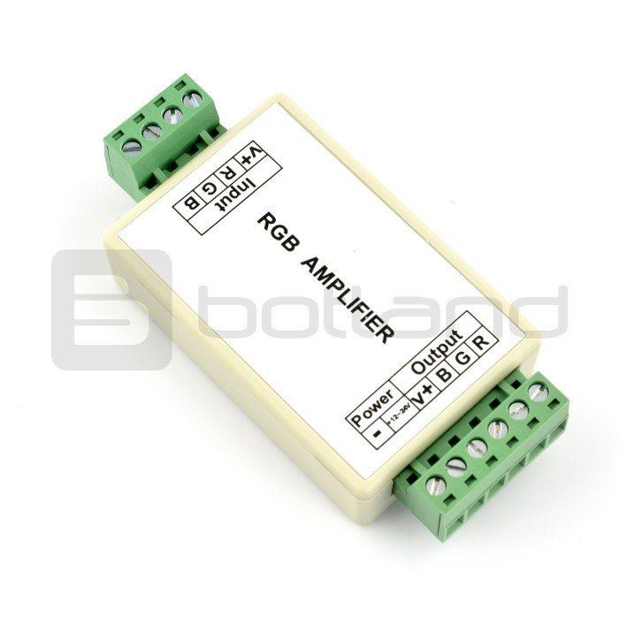 RGB zesilovač pro LED pásky - 4A